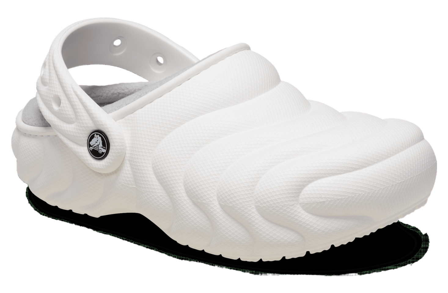 Crocs Classic Lined Overpuff Clog White