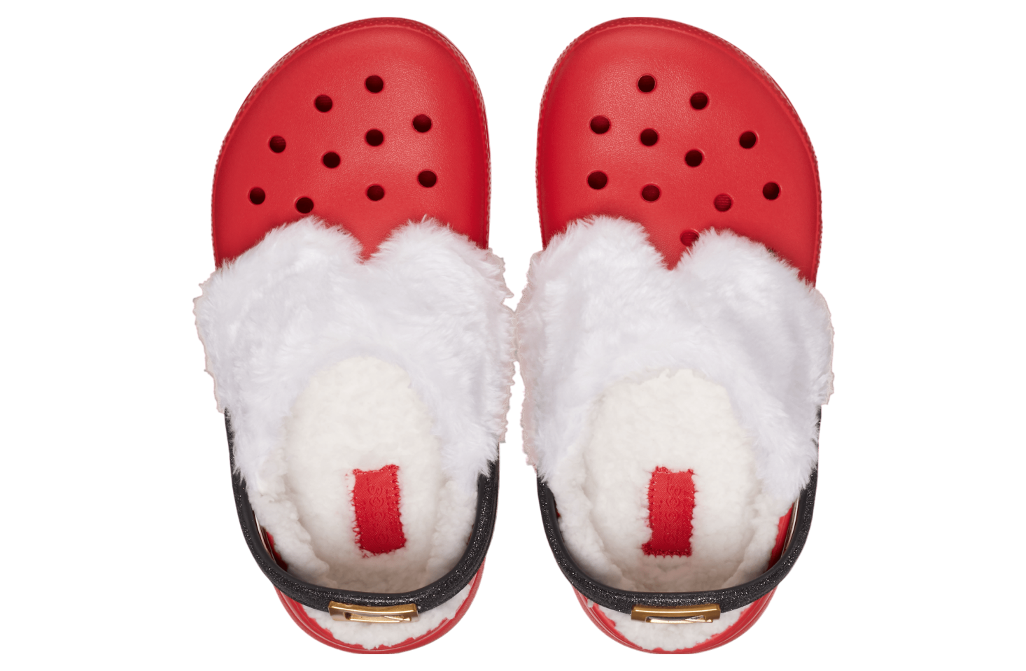 Crocs Classic Lined Santa Clog GS Varsity Red / Multi