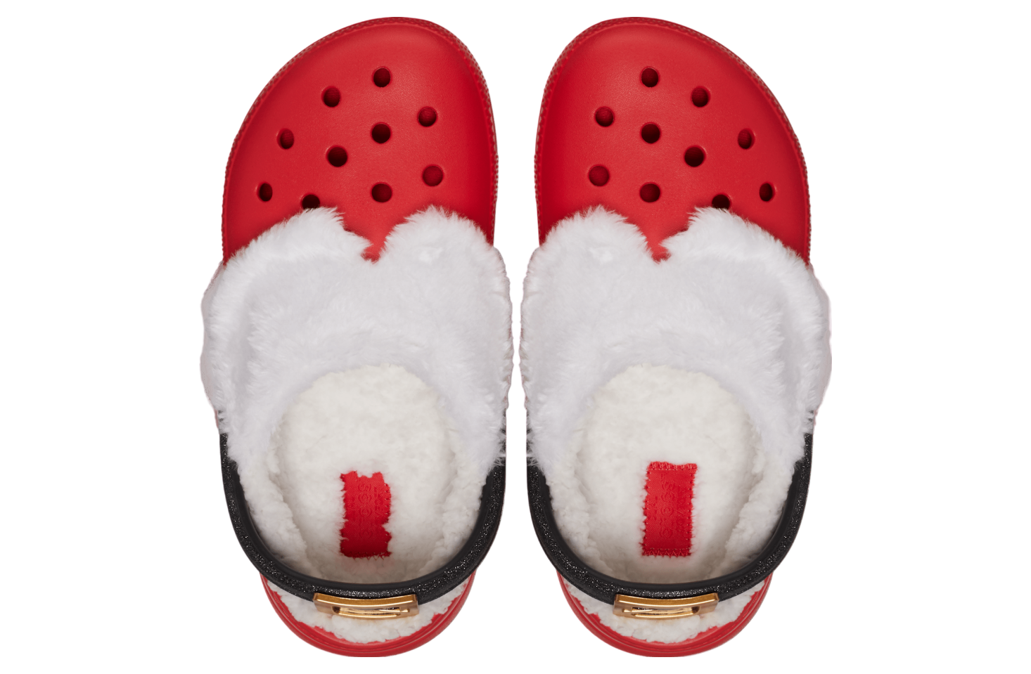 Crocs Classic Lined Santa Clog Varsity Red / Multi