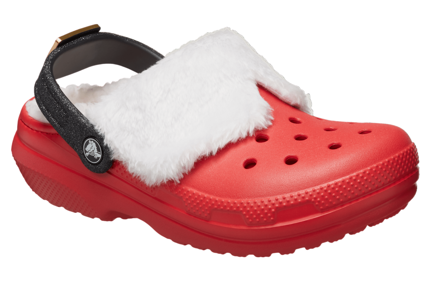 Crocs Classic Lined Santa Clog Varsity Red / Multi