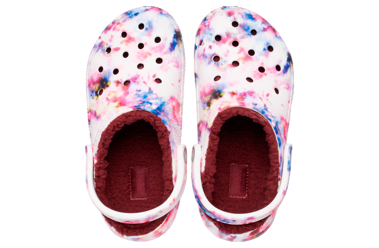 Crocs Classic Lined Tie-dye Clog Garnet / Multi