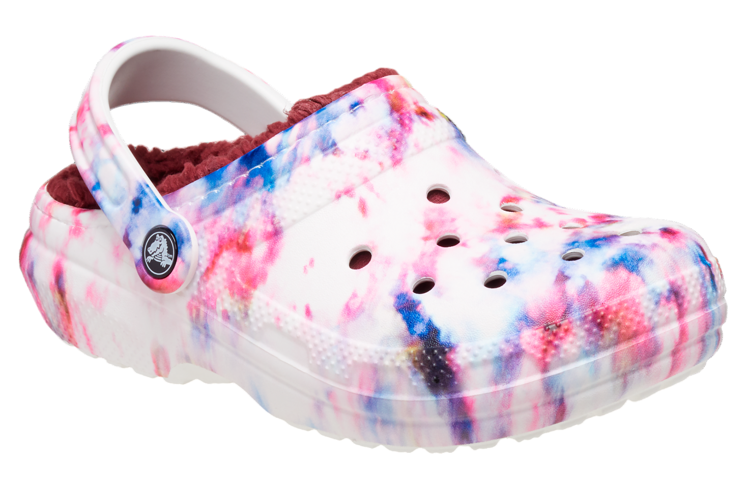 Crocs Classic Lined Tie-dye Clog Garnet / Multi