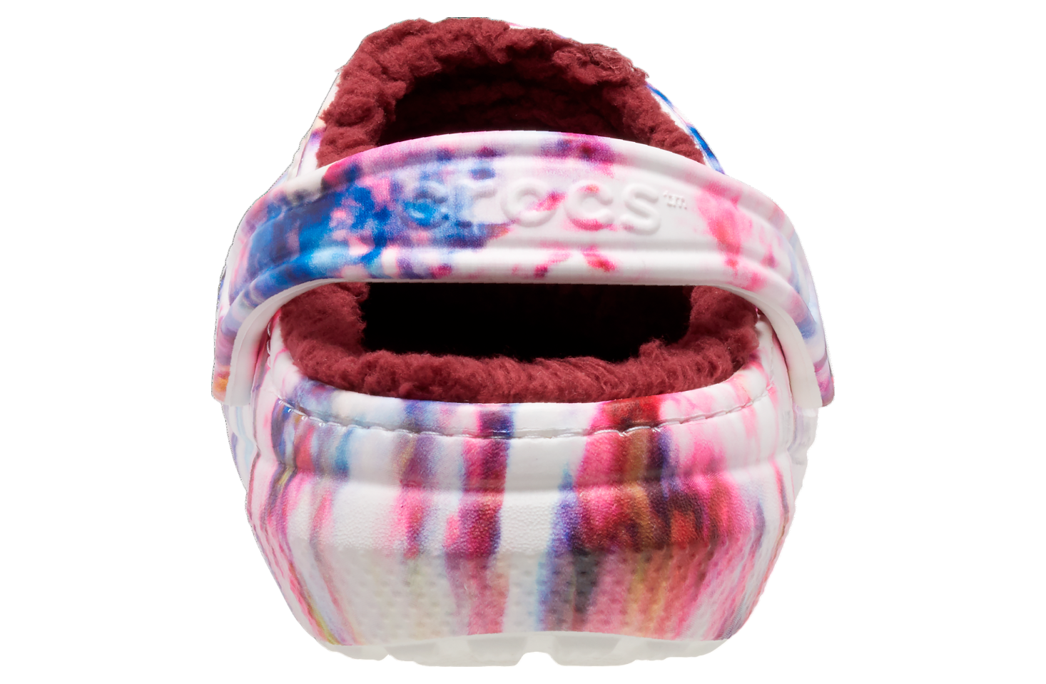 Crocs Classic Lined Tie-dye Clog Garnet / Multi