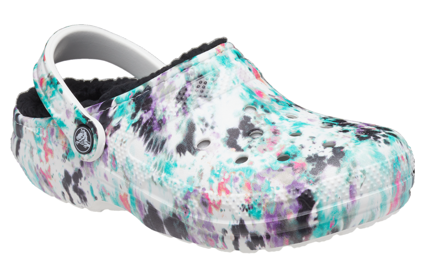 Crocs Classic Lined Tie-dye Clog Pure Water / Multi