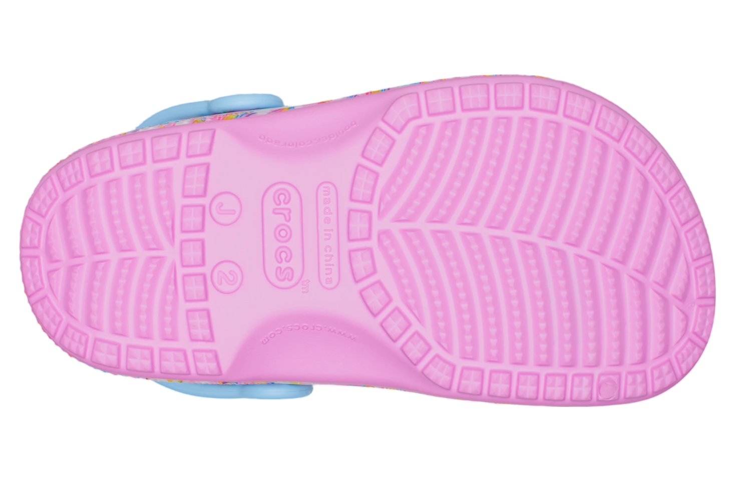 Crocs Classic Lisa Frank Unicorn Clog 2 GS Taffy Pink