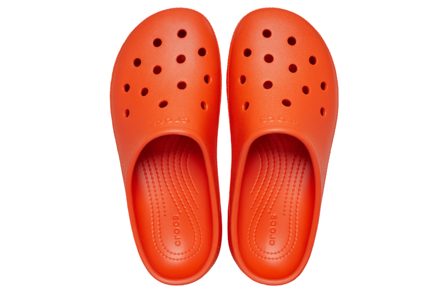 Crocs Classic Low Profile Clog Lava