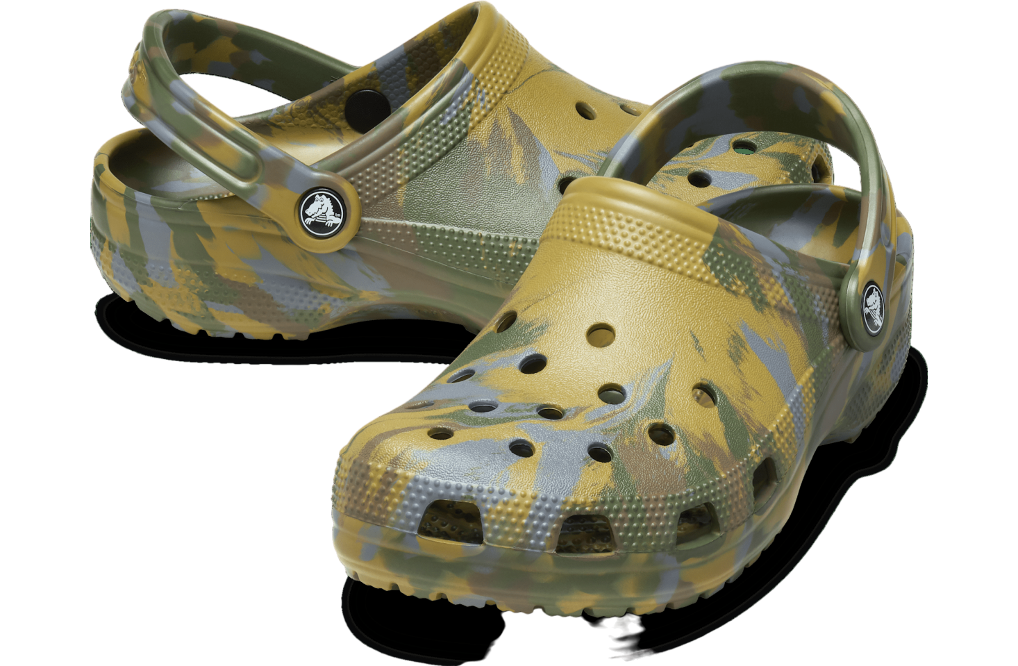 Crocs Classic Marbled Clog Aloe / Multi