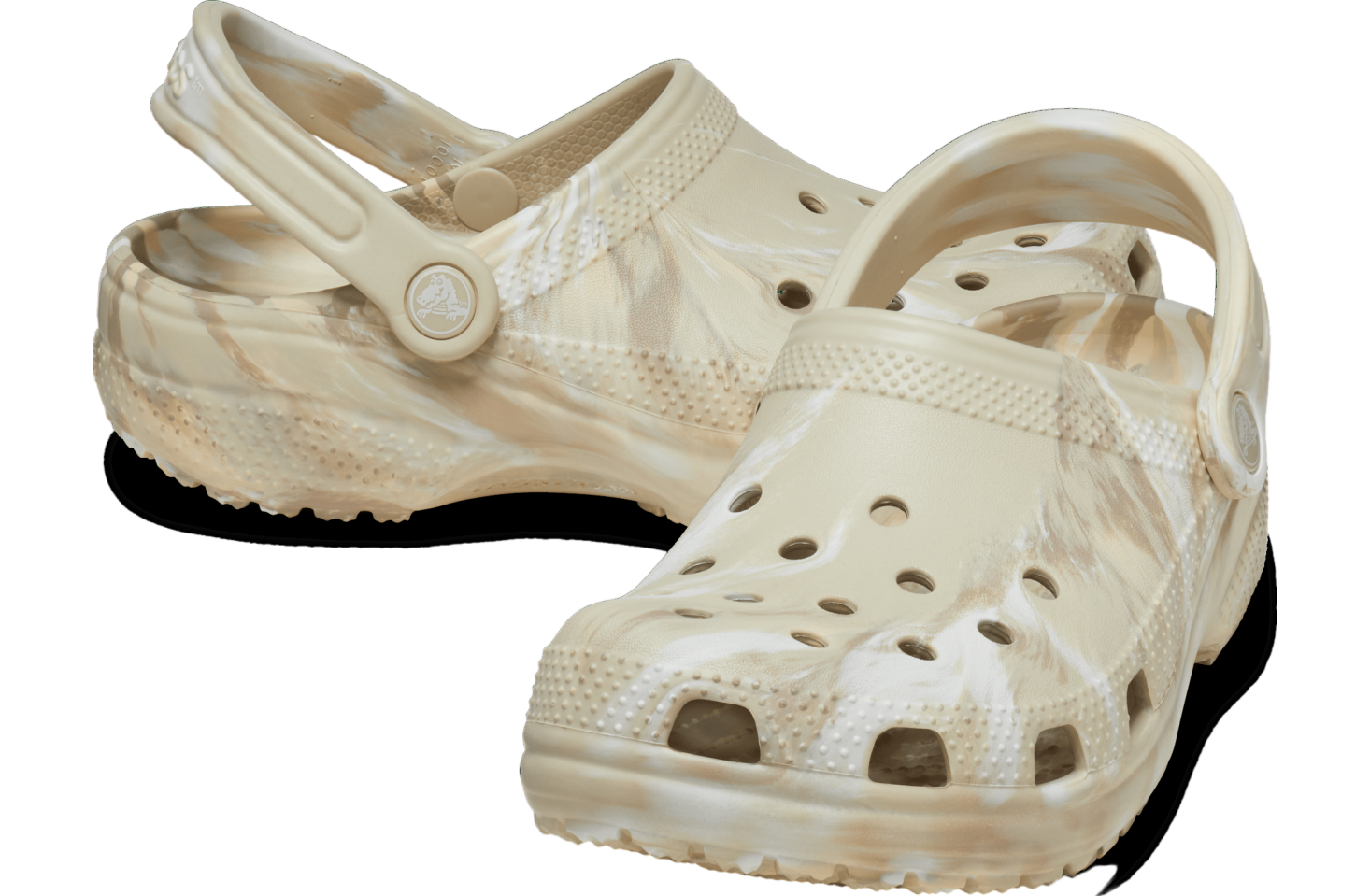 Crocs Classic Marbled Clog Bone / Multi