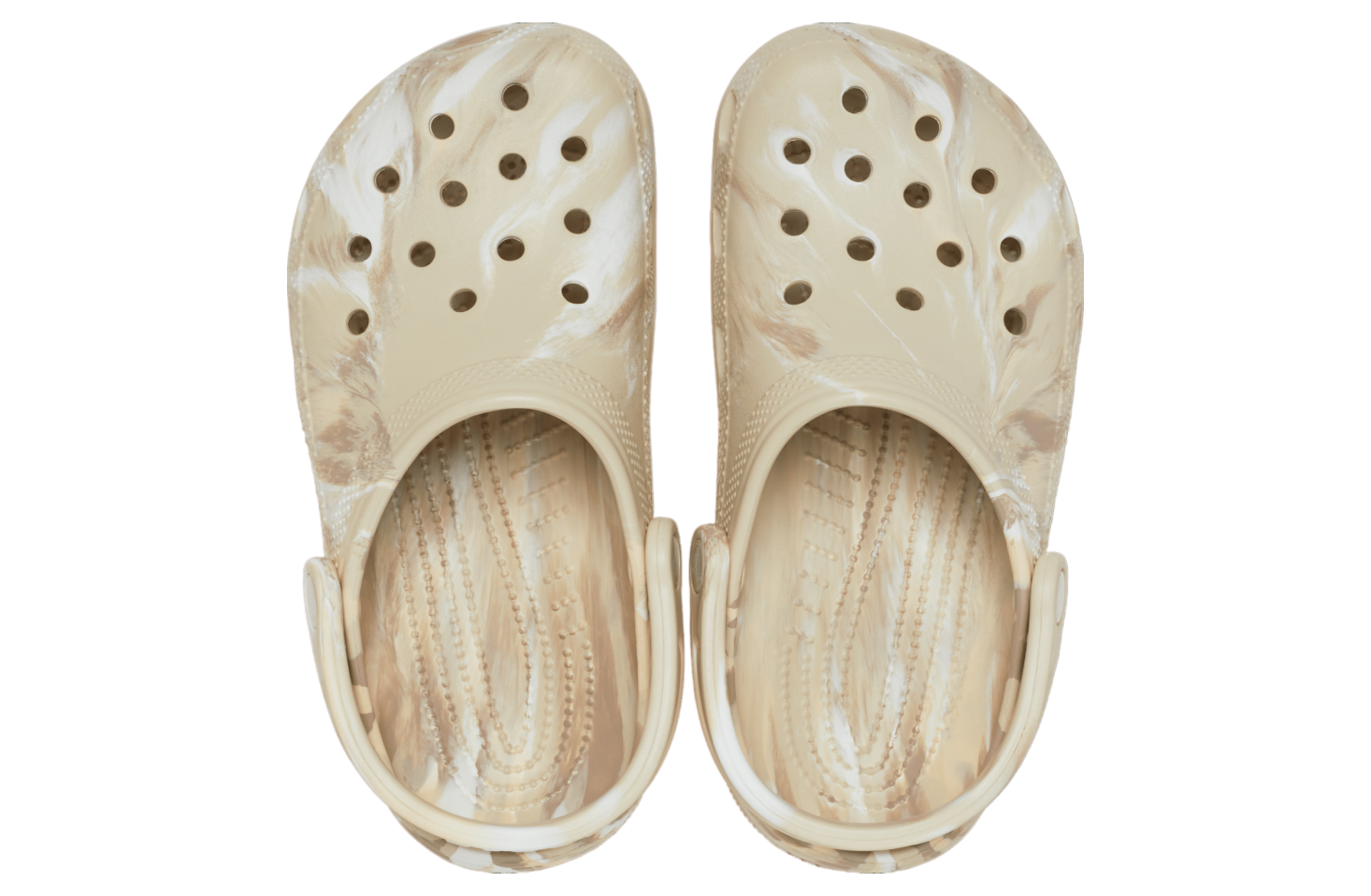 Crocs Classic Marbled Clog Bone / Multi