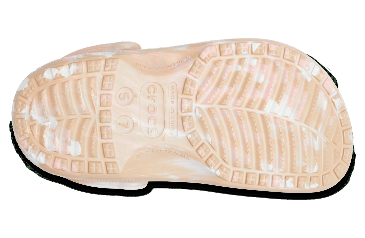 Crocs Classic Marbled Clog Chai / Pink Rose