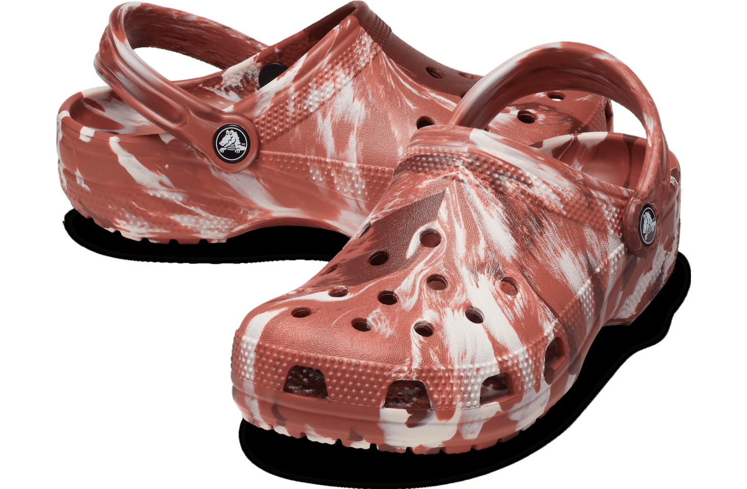 Crocs Classic Marbled Clog Dark Clay / Multi