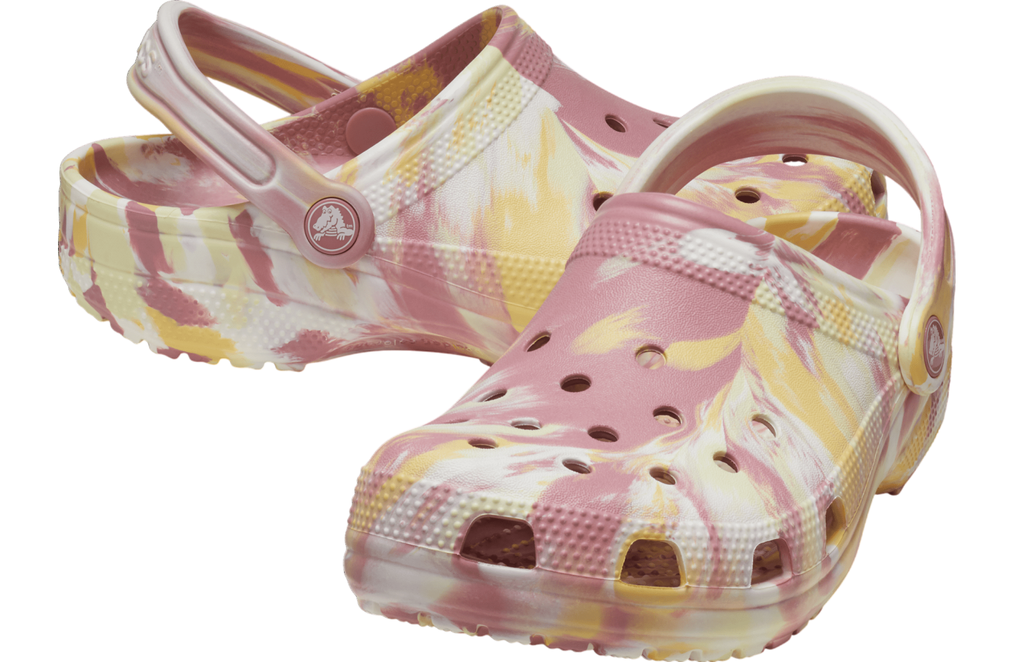 Crocs Classic Marbled Clog Daylily / Multi