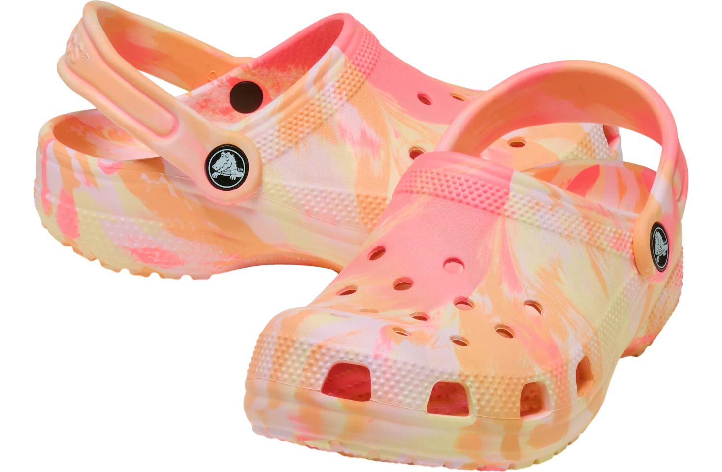Crocs Classic Marbled Clog GS Guava / Multi