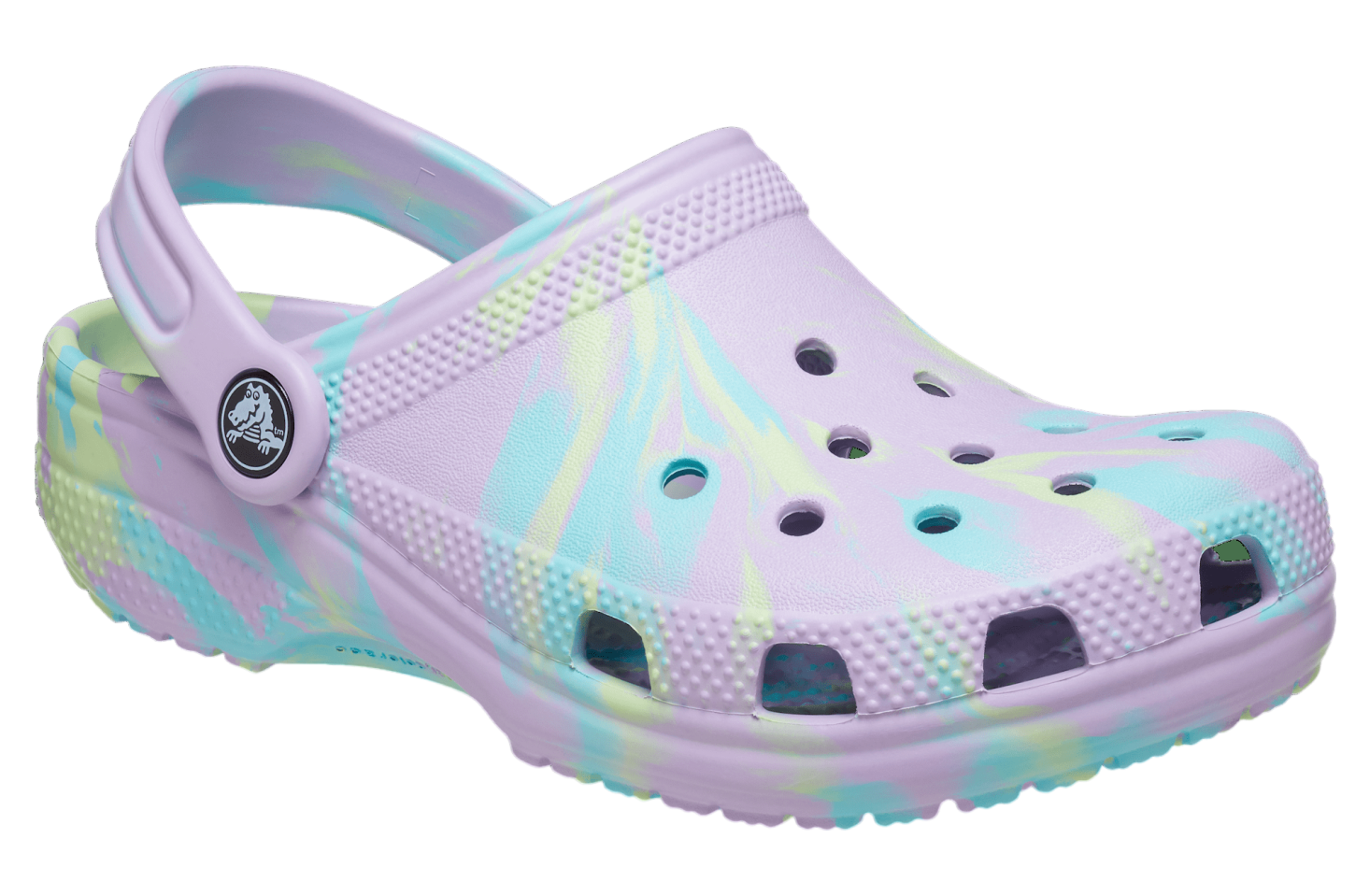 Crocs Classic Marbled Clog GS Lavender / Multi