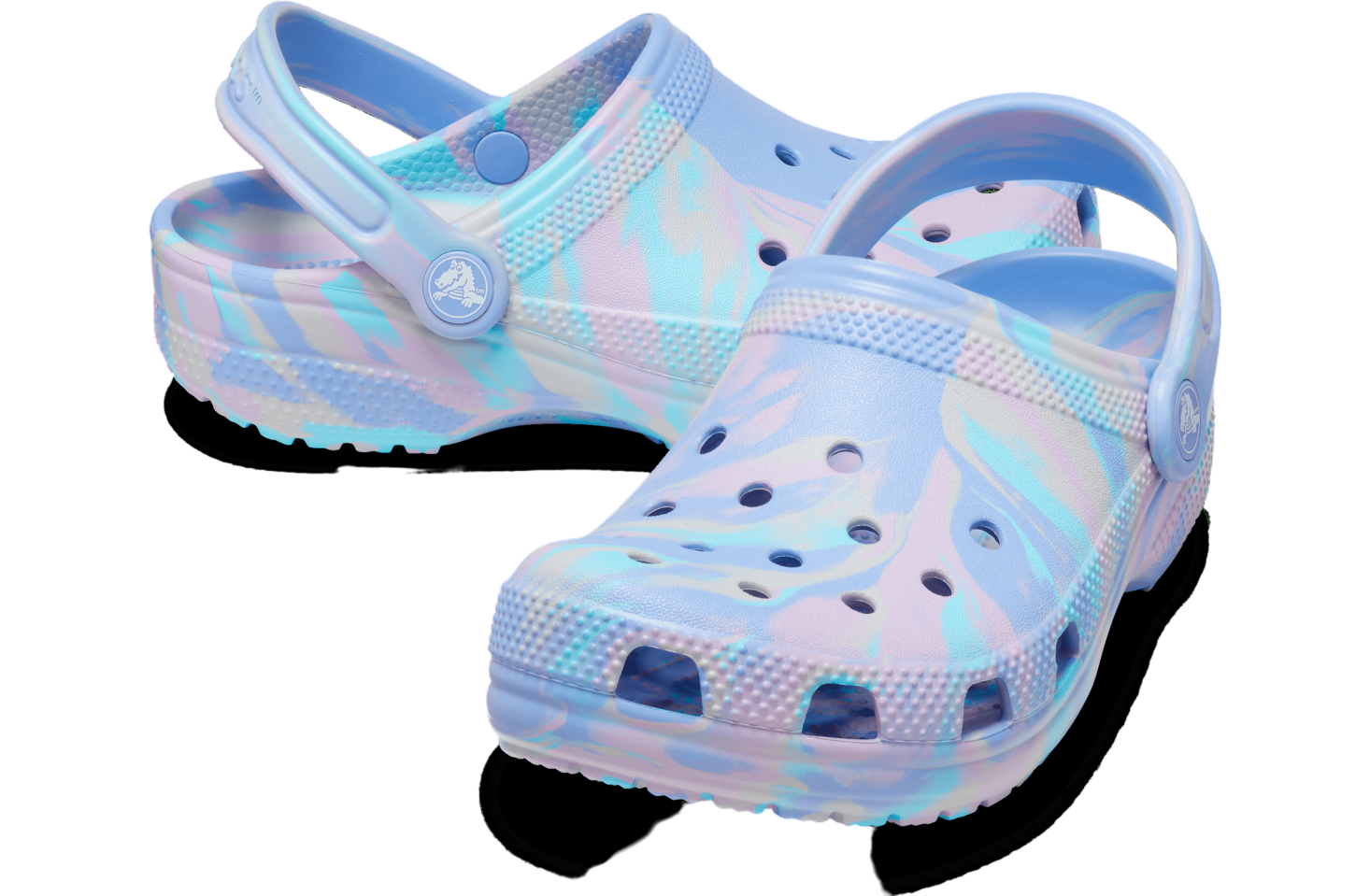 Crocs Classic Marbled Clog GS Moon Jelly / Multi