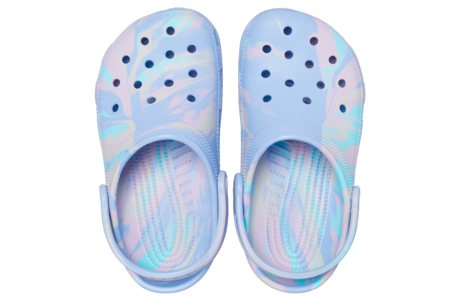 Crocs Classic Marbled Clog GS Moon Jelly / Multi