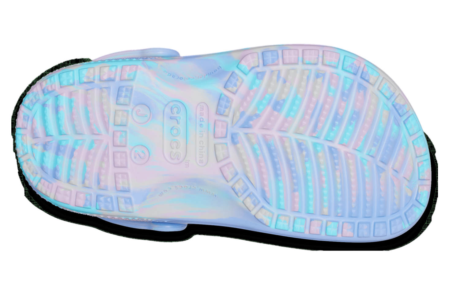 Crocs Classic Marbled Clog GS Moon Jelly / Multi