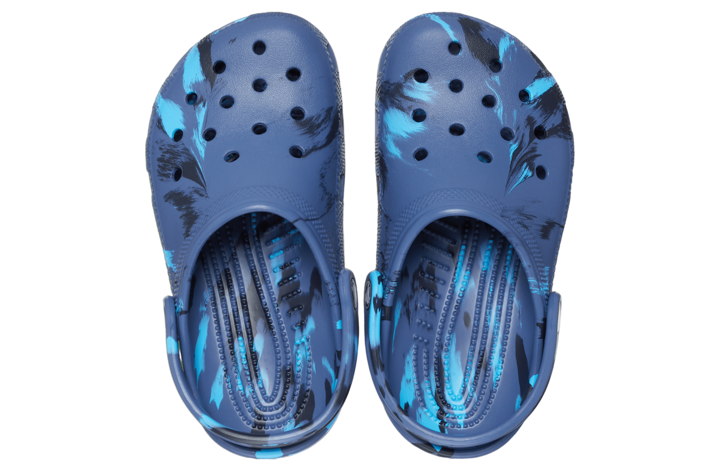 Crocs Classic Marbled Clog GS Navy / Multi