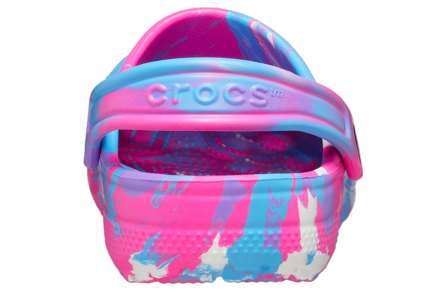 Crocs Classic Marbled Clog Gs Pink Crush / Multi