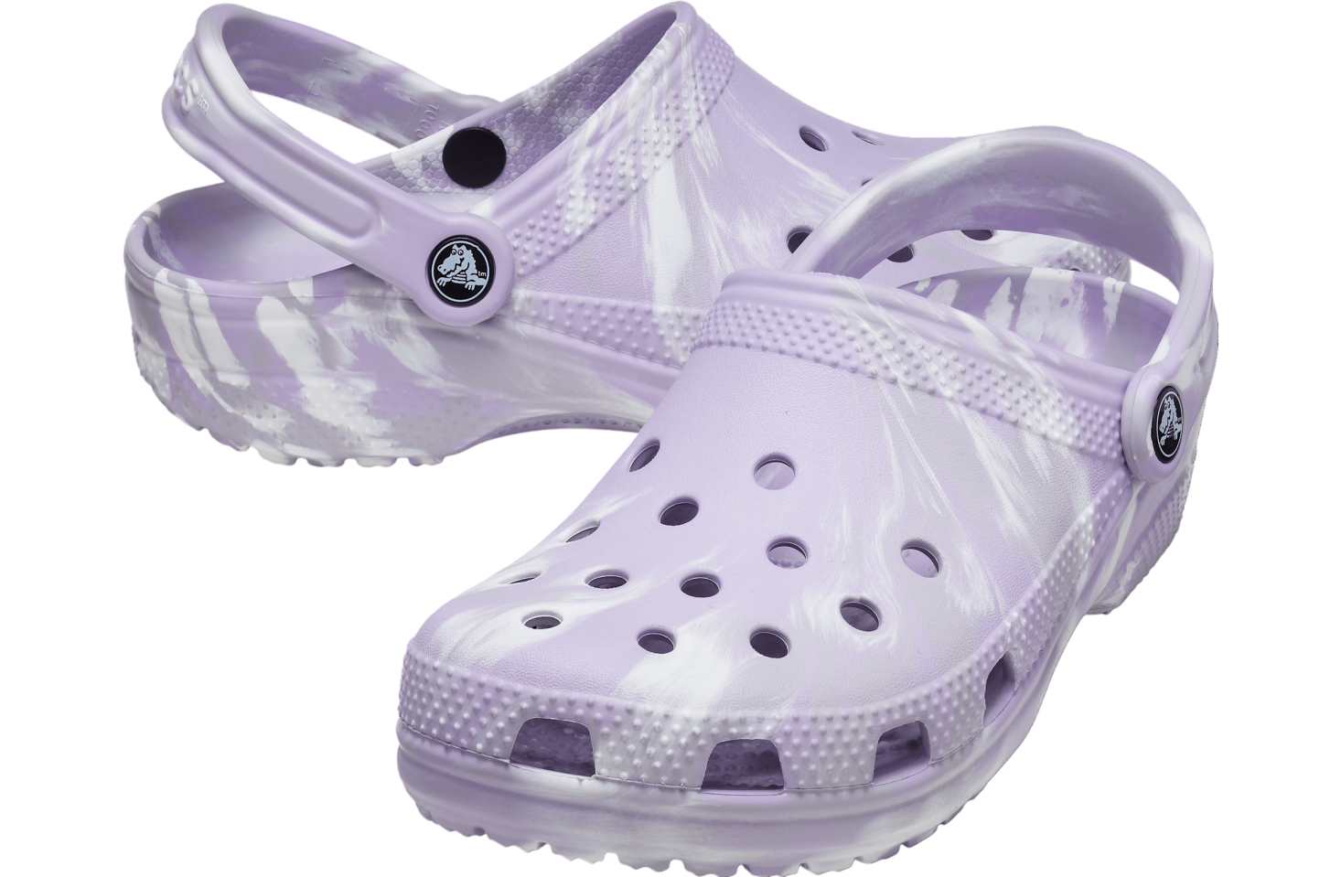 Crocs Classic Marbled Clog Lavender / Multi