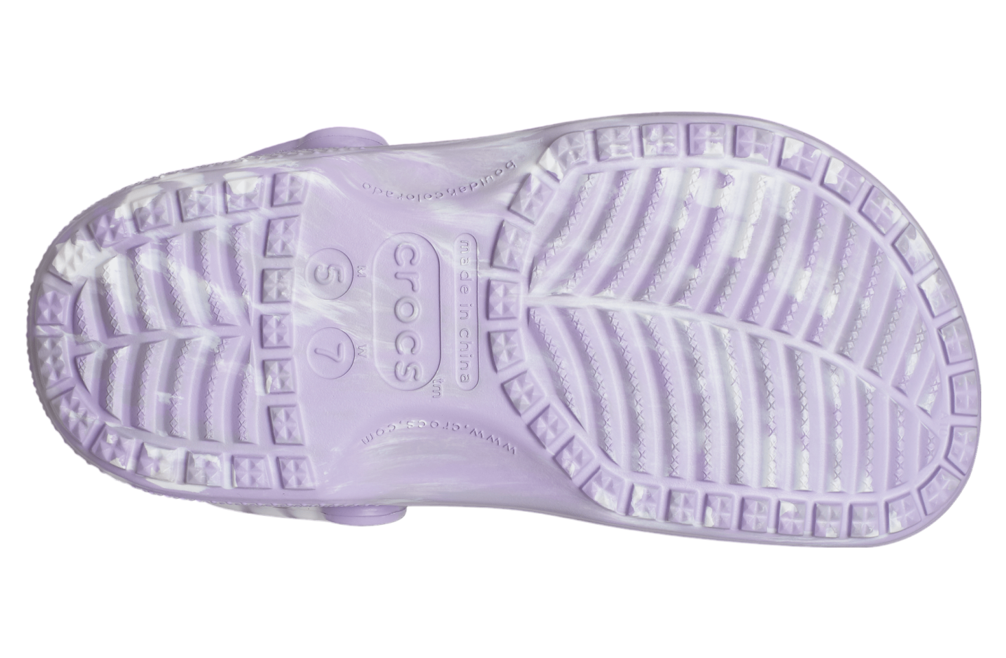 Crocs Classic Marbled Clog Lavender / Multi