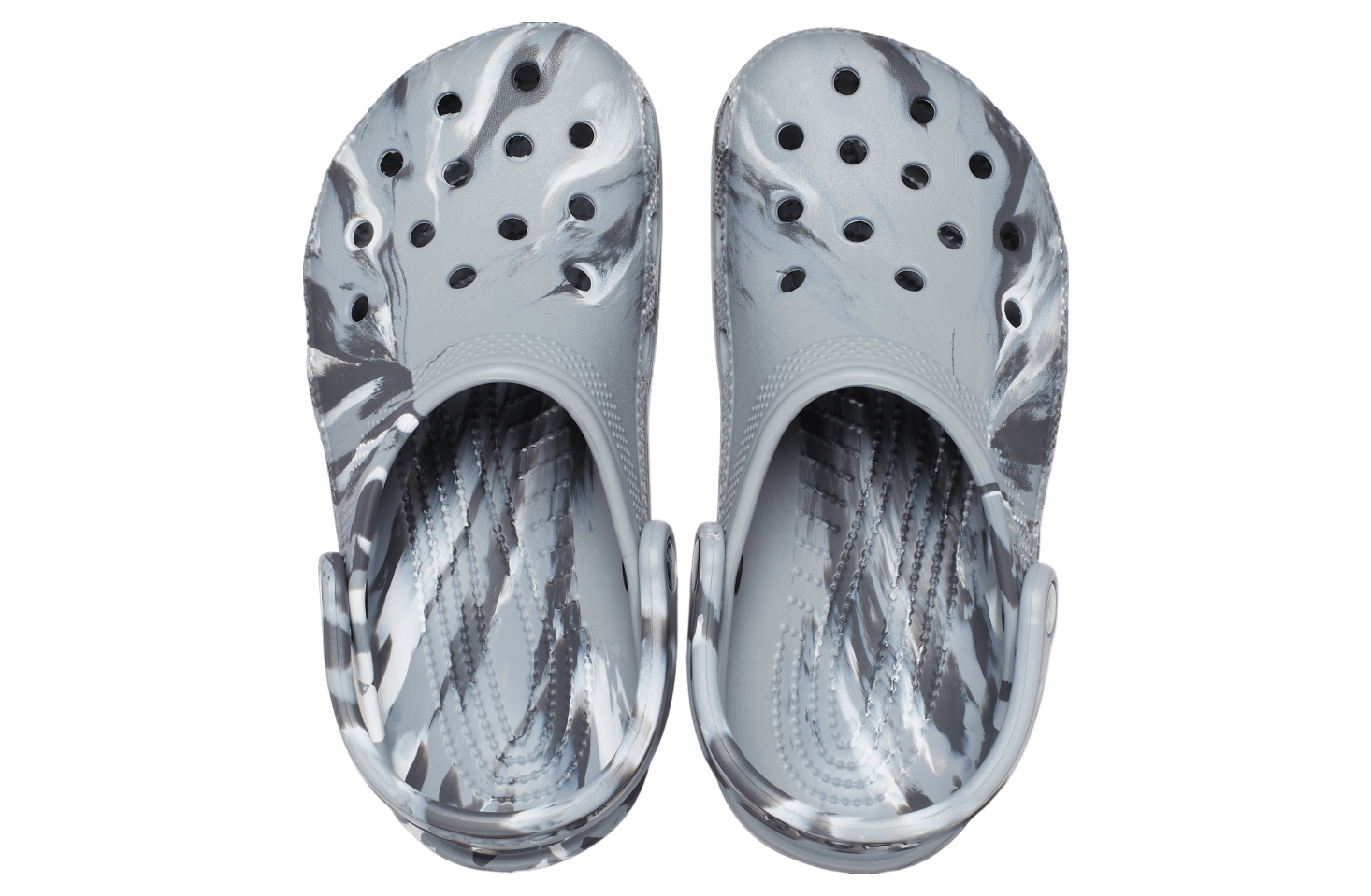 Crocs Classic Marbled Clog Light Grey / Multi