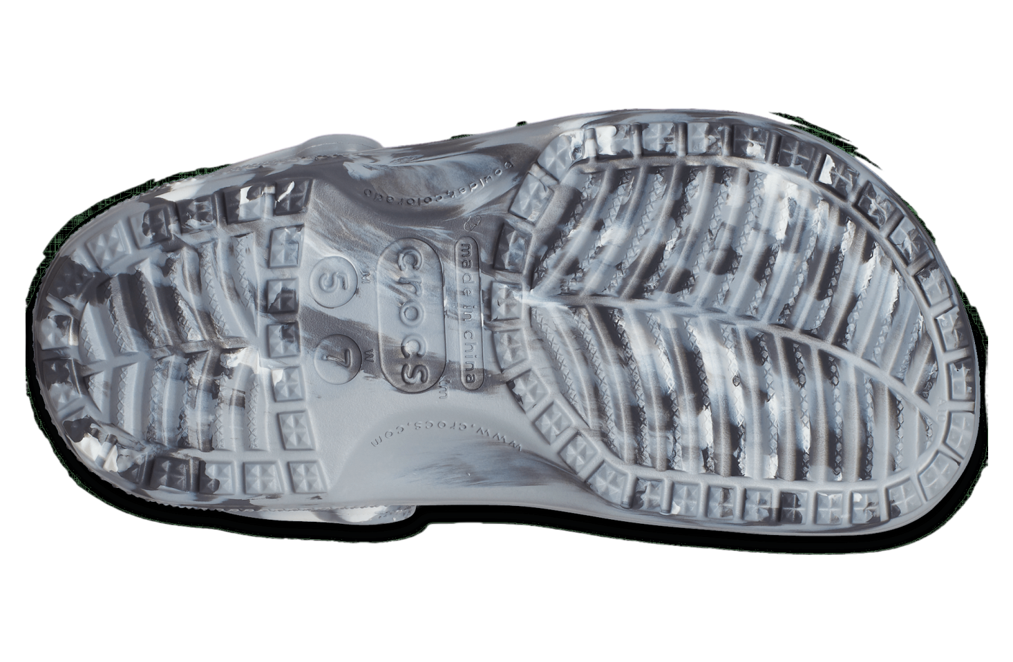 Crocs Classic Marbled Clog Light Grey / Multi