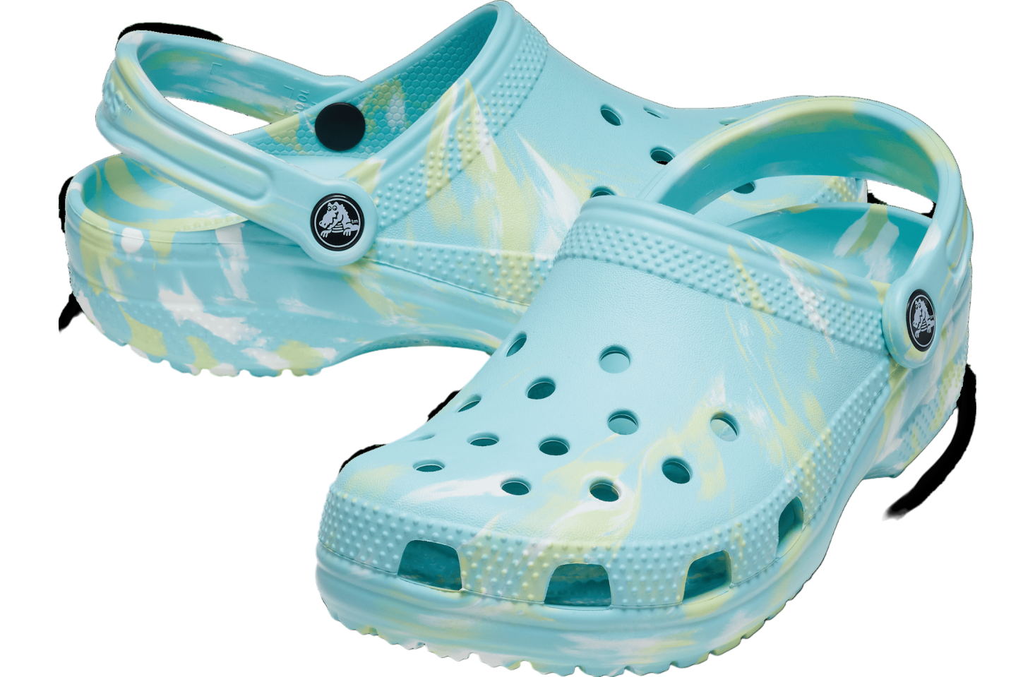 Crocs Classic Marbled Clog Pure Water / Multi