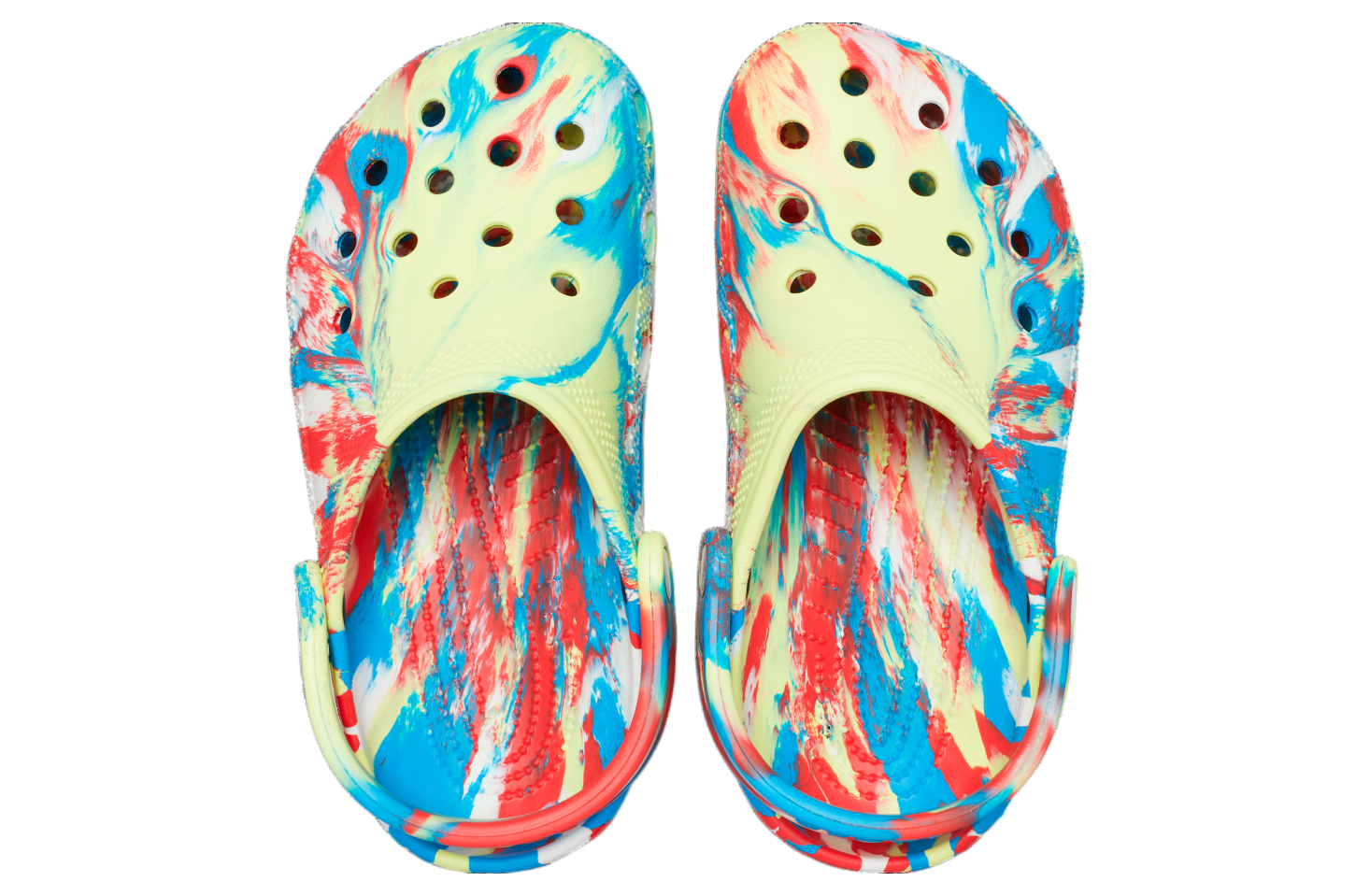 Crocs Classic Marbled Clog Sulphur / Multi