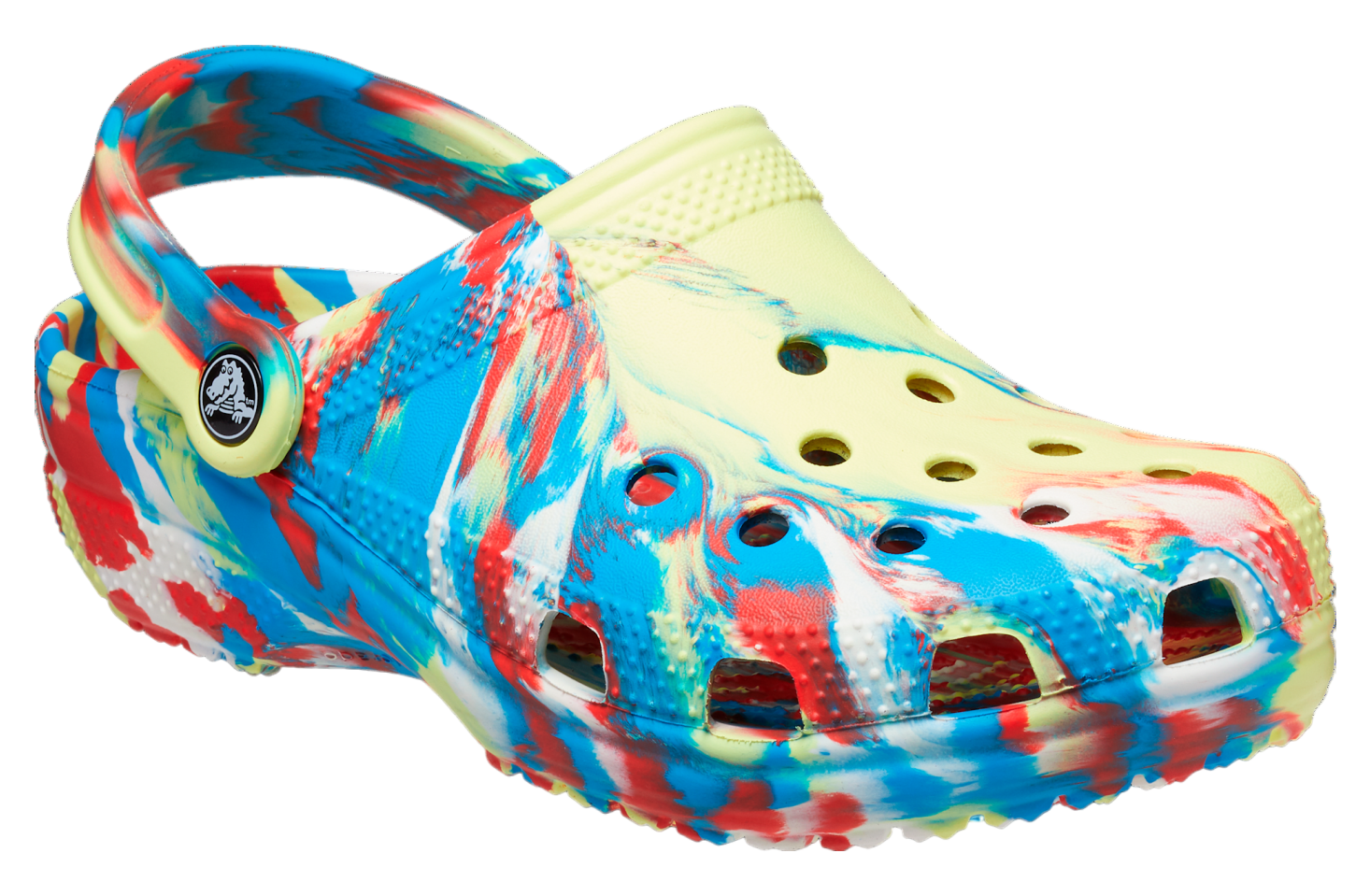 Crocs Classic Marbled Clog Sulphur / Multi