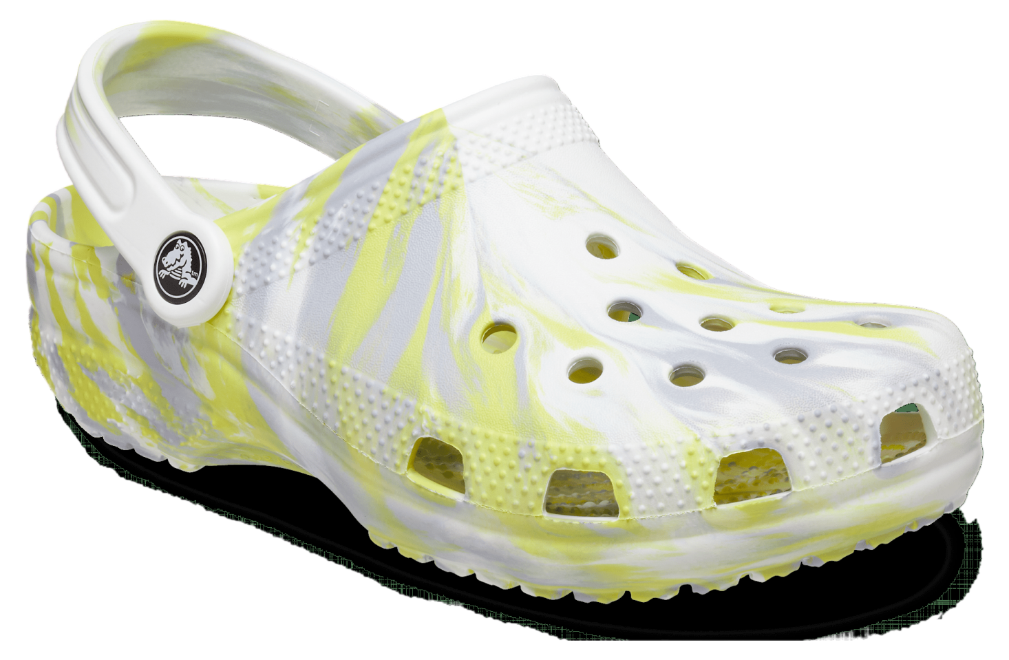 Crocs Classic Marbled Clog White / Microchip