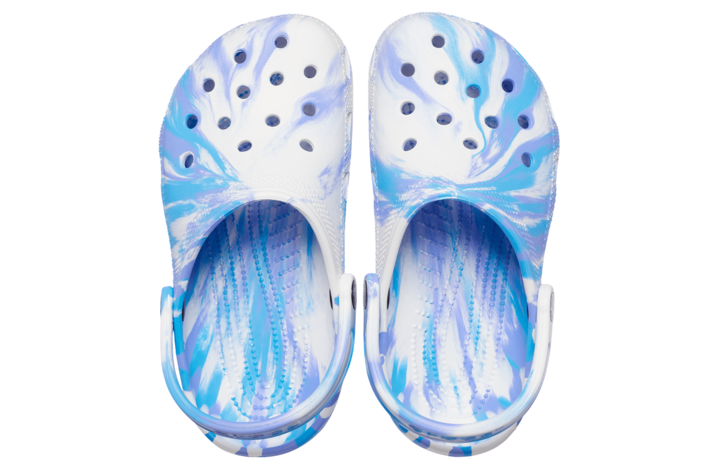 Crocs Classic Marbled Clog White / Oxygen