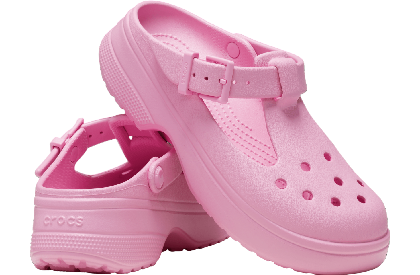 Crocs Classic Mary Jane Clog Pink Tweed