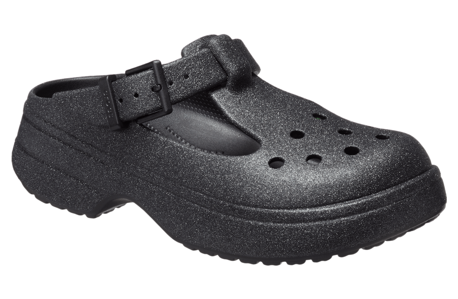 Crocs Classic Mary Jane Glitter Clog Black