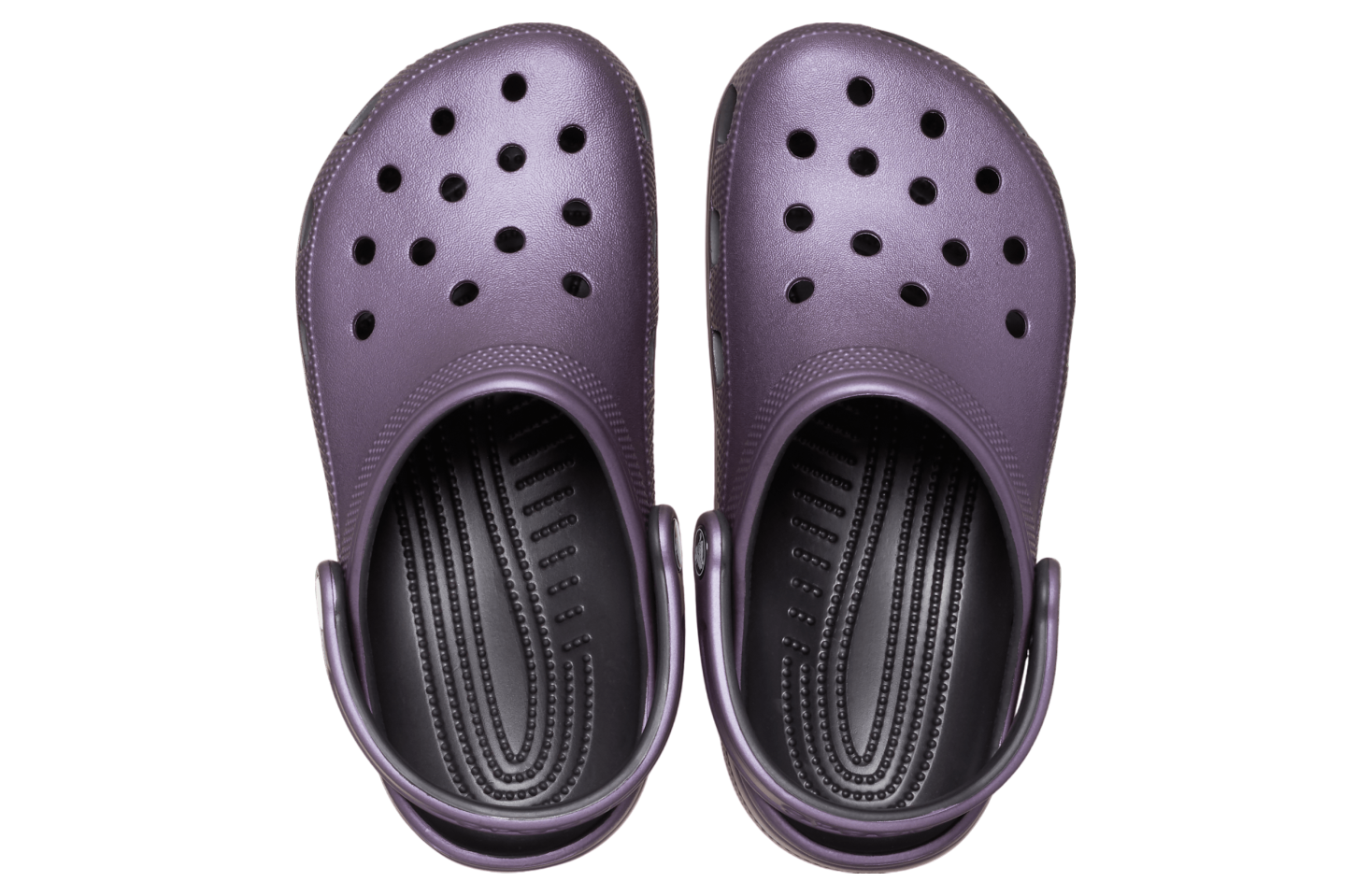 Crocs Classic Metallic Clog Dark Iris