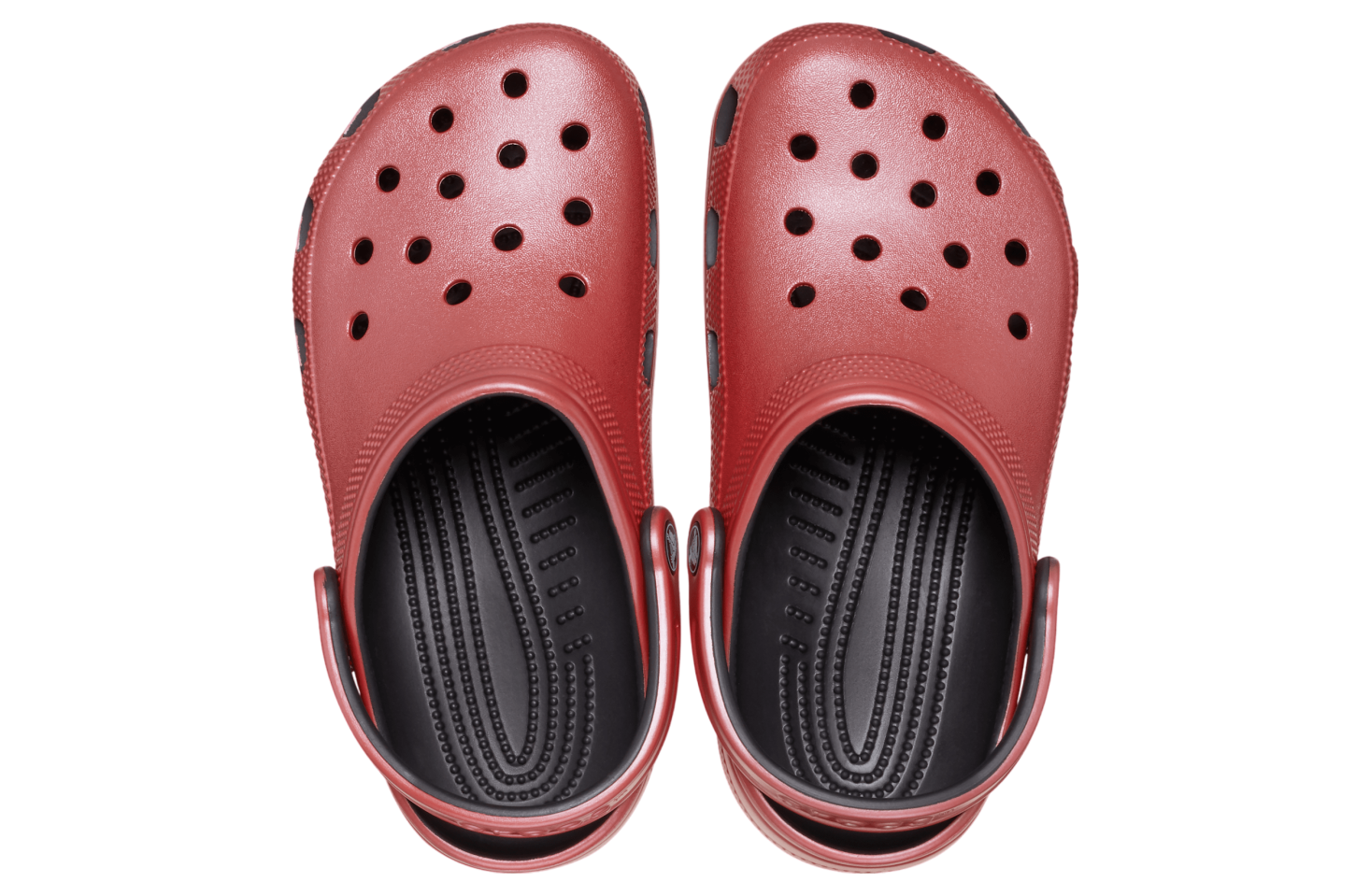 Crocs Classic Metallic Clog Strawberry Wine