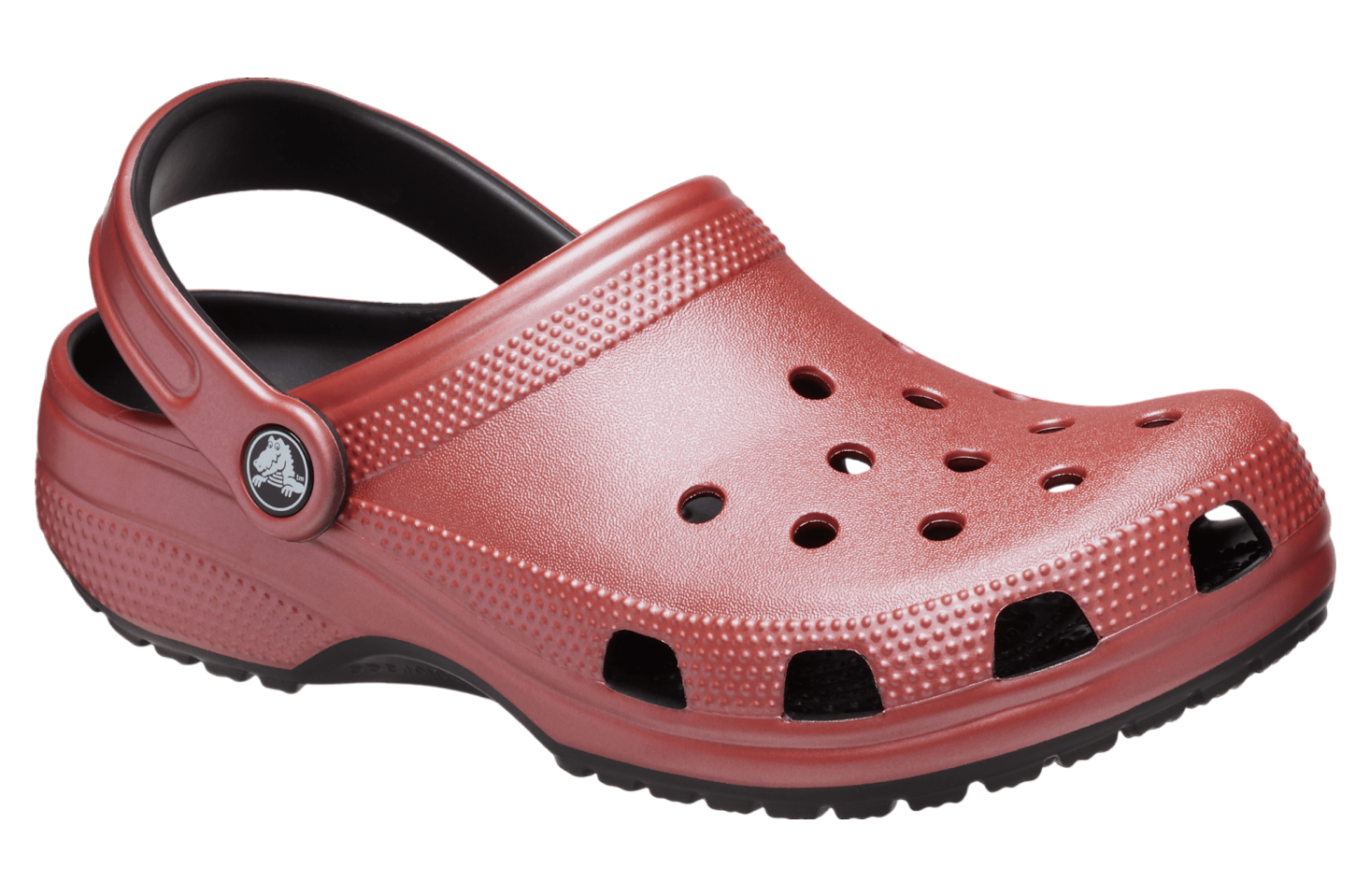 Crocs Classic Metallic Clog Strawberry Wine