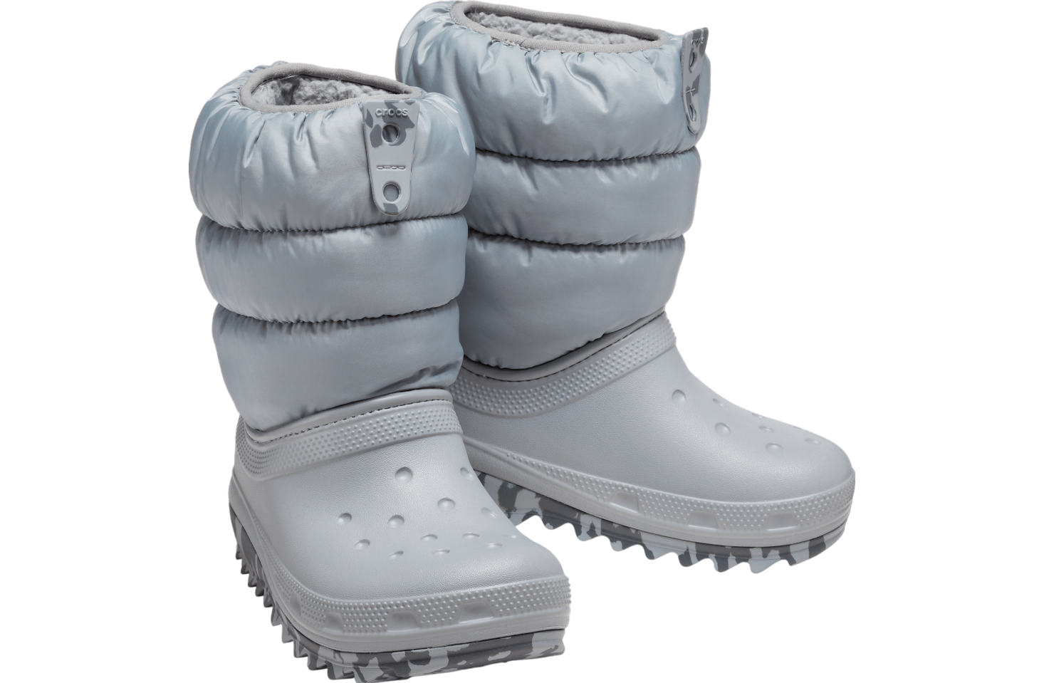 Crocs Classic Neo Puff Boot GS Light Grey