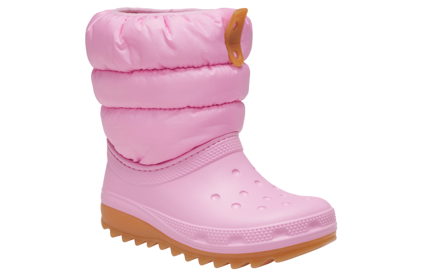 Crocs Classic Neo Puff Boot GS Pink Tweed / Gum