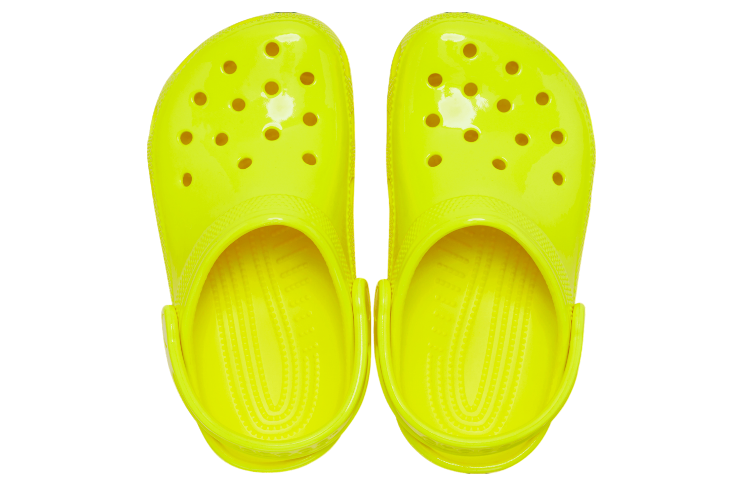 Neon yellow crocs best sale