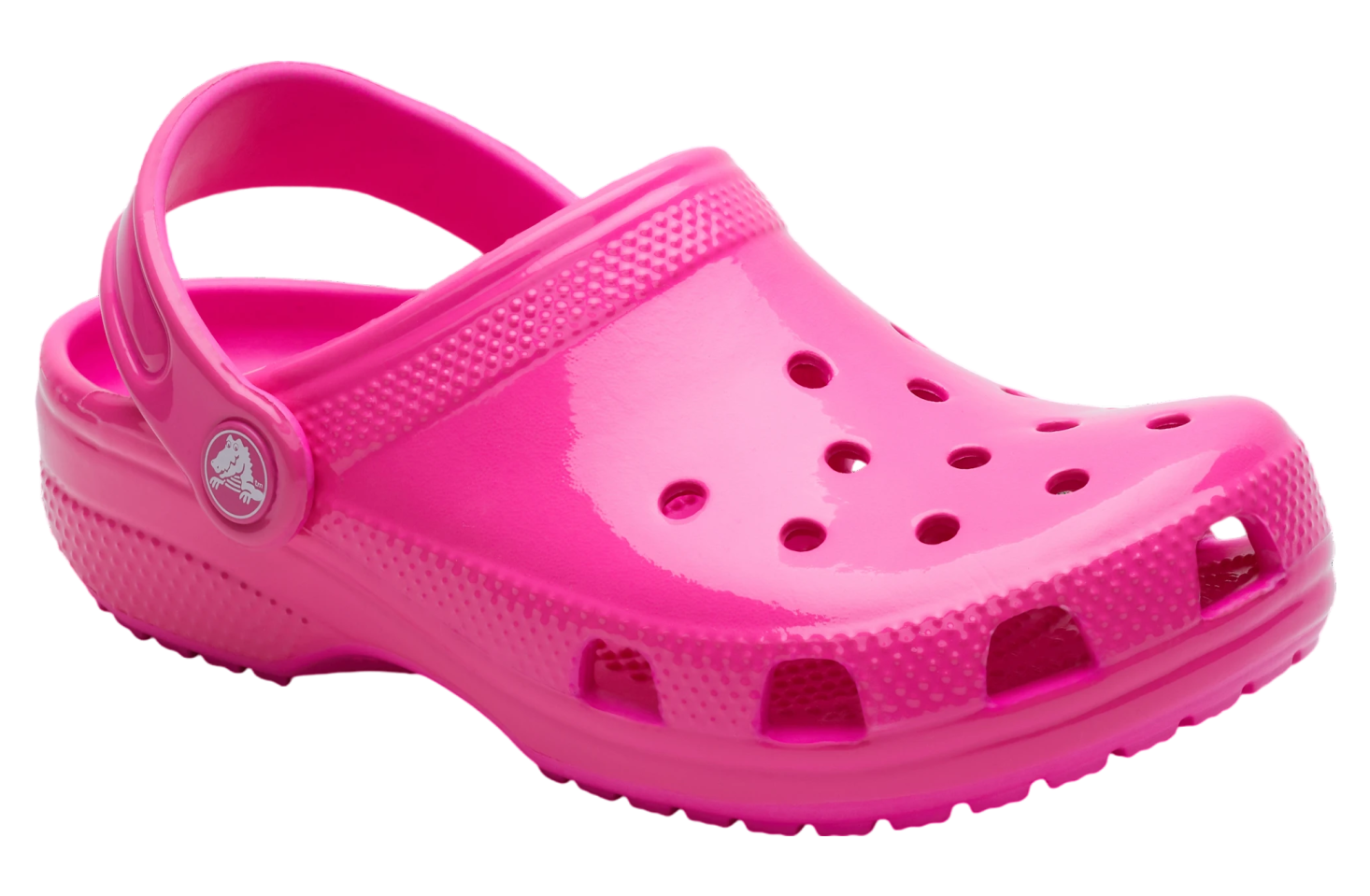 Crocs Classic Neon Highlighter Clog Gs Pink Crush