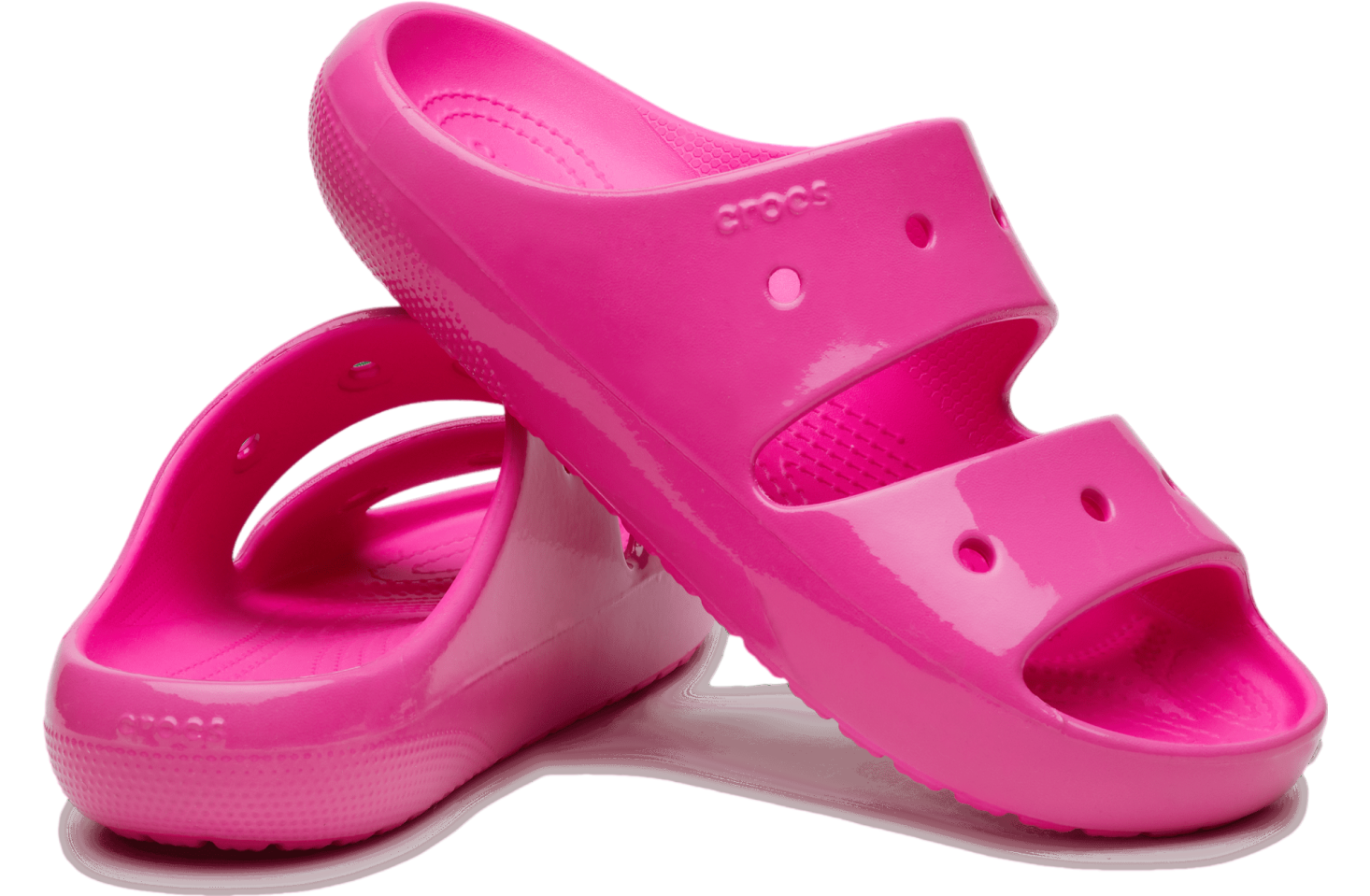 Crocs Classic Neon Highlighter Sandal Pink Crush