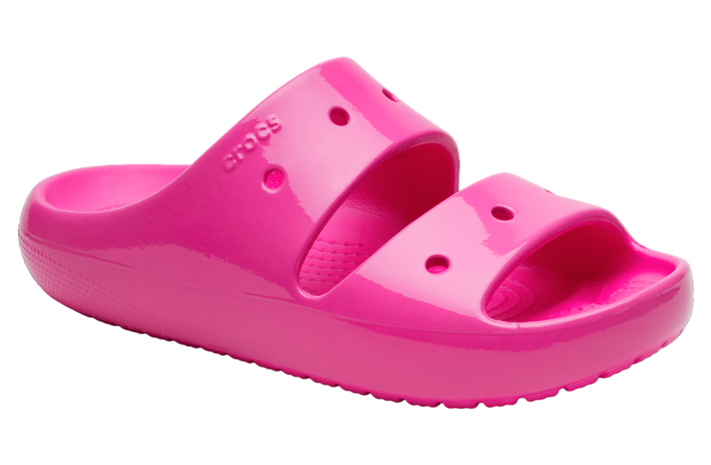 Crocs Classic Neon Highlighter Sandal Pink Crush