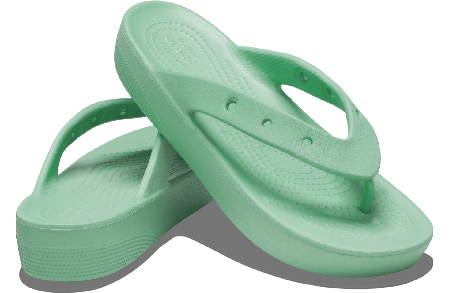 Crocs Classic Platform Flip WMNS Jade Stone