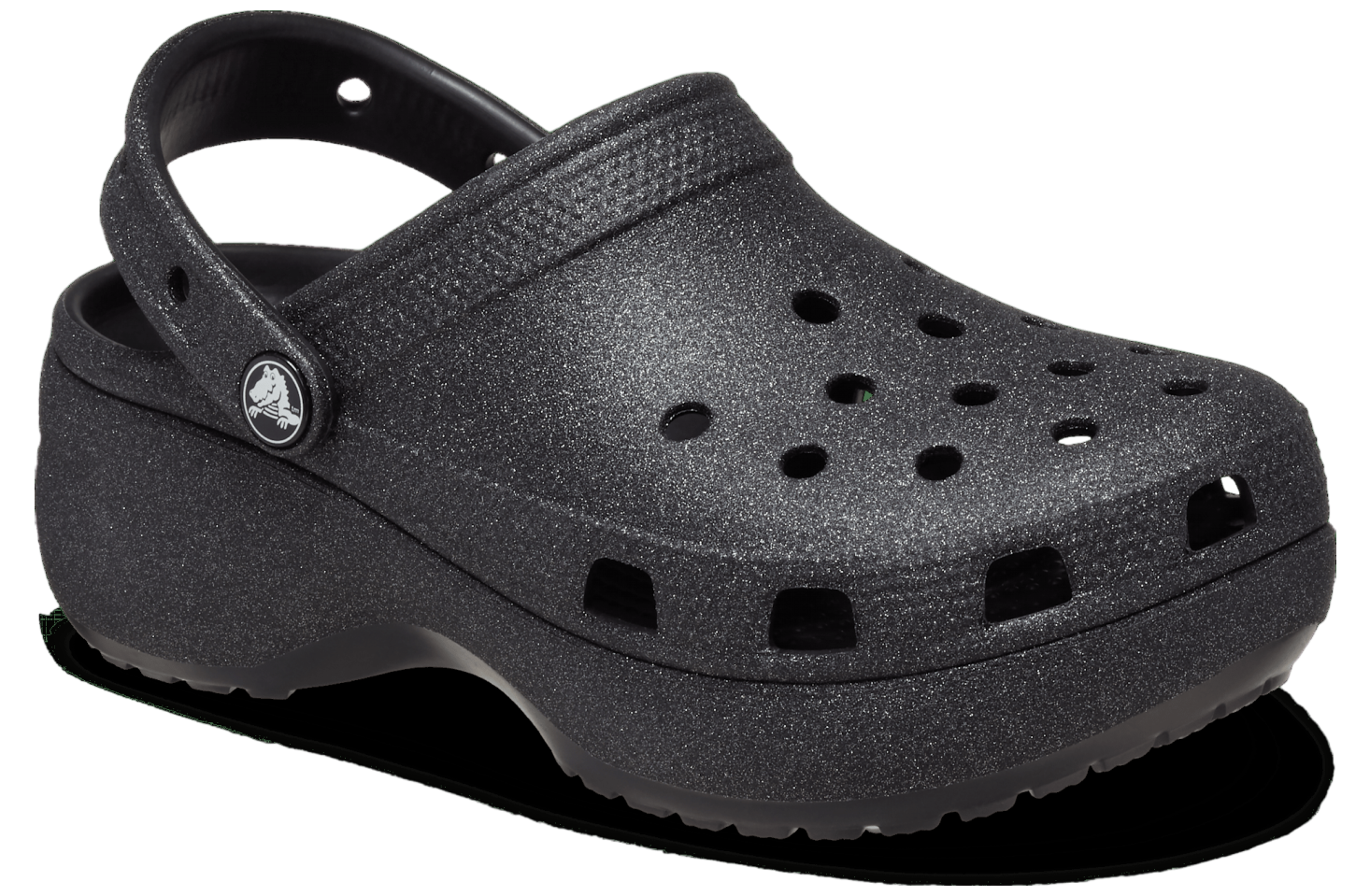 Crocs Classic Platform Glitter Clog WMNS Black