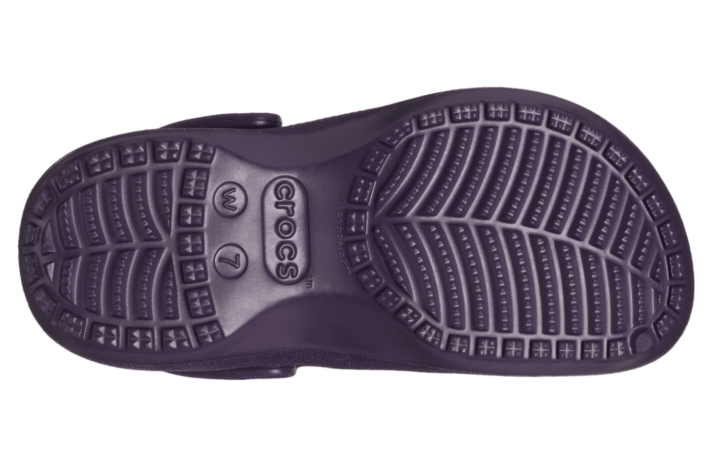 Crocs Classic Platform Glitter Clog WMNS Dark Iris