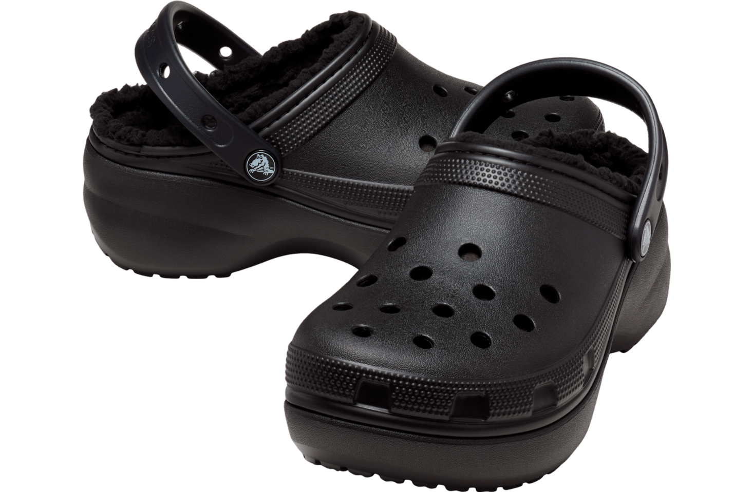 Crocs Classic Platform Lined Clog W WMNS Black