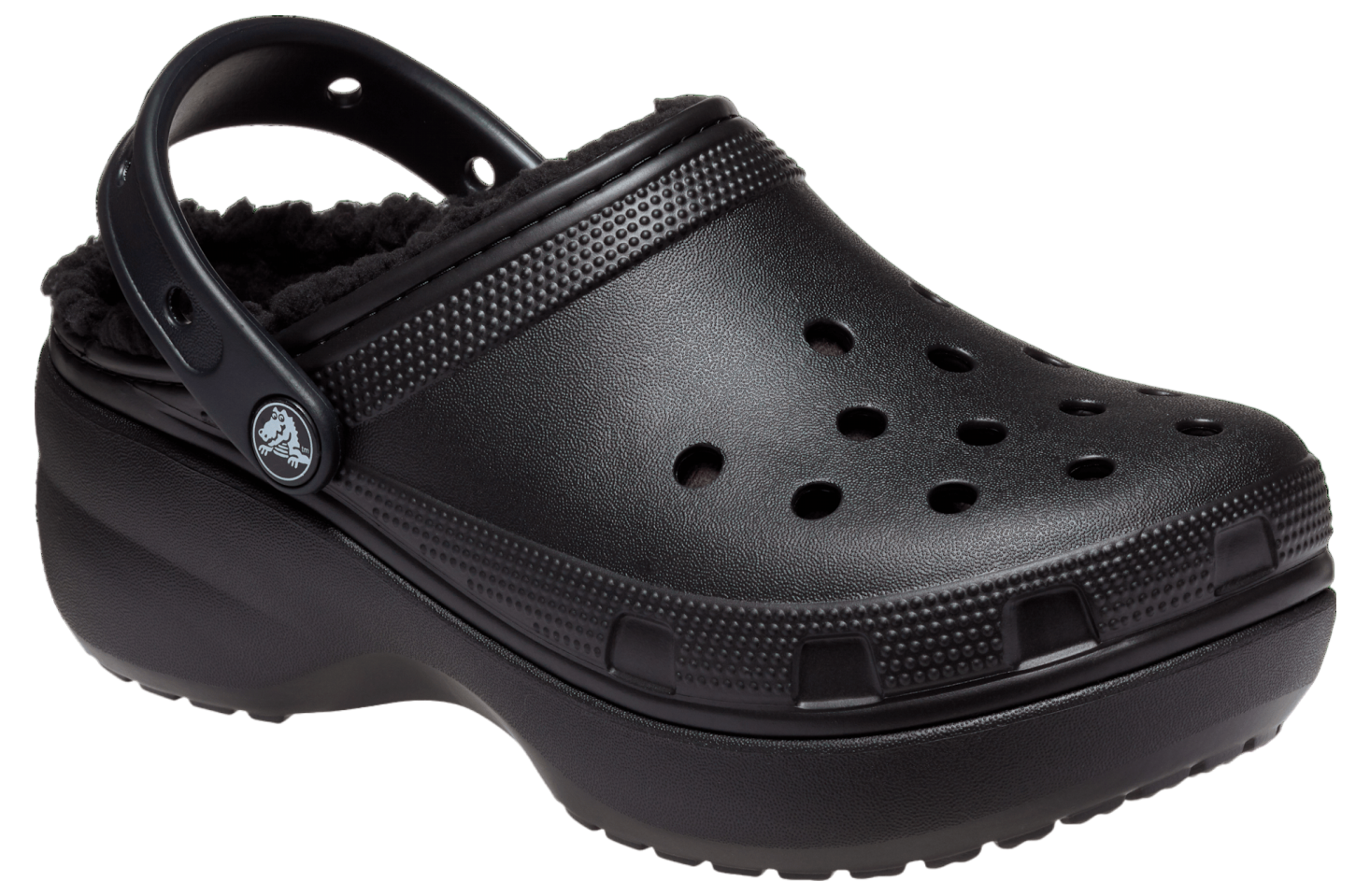 Crocs Classic Platform Lined Clog W WMNS Black