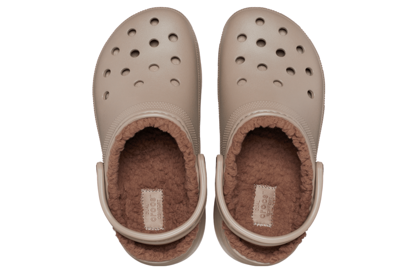 Crocs Classic Platform Lined Clog WMNS Mushroom