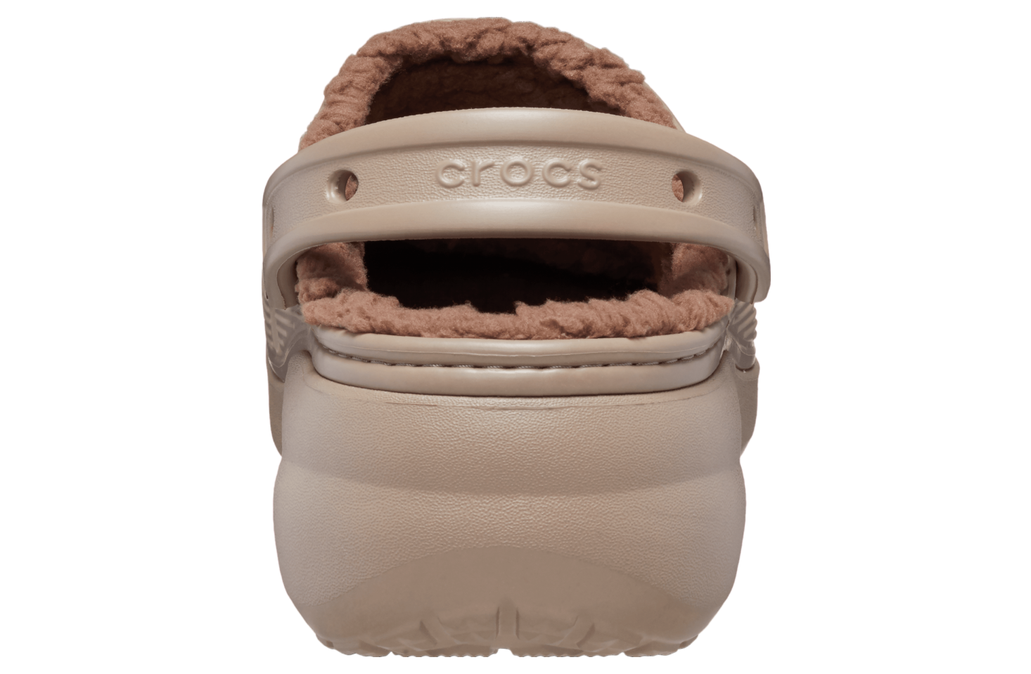 Crocs Classic Platform Lined Clog WMNS Mushroom